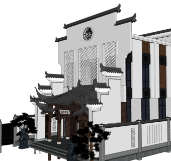中式其他文化场馆